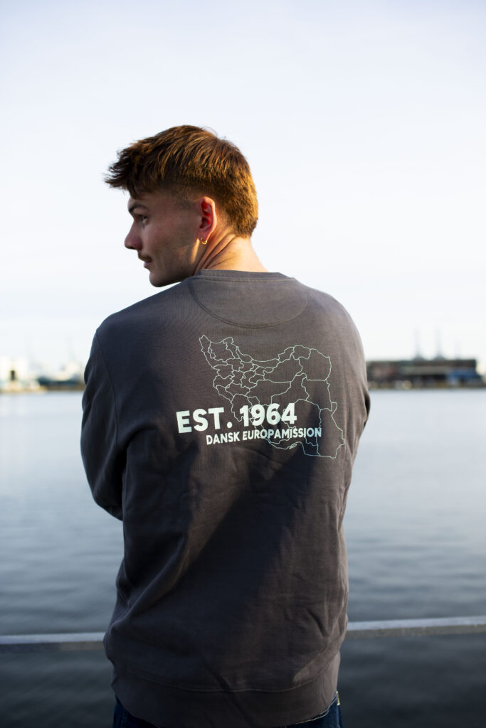 Iran mørk grå sweatshirt