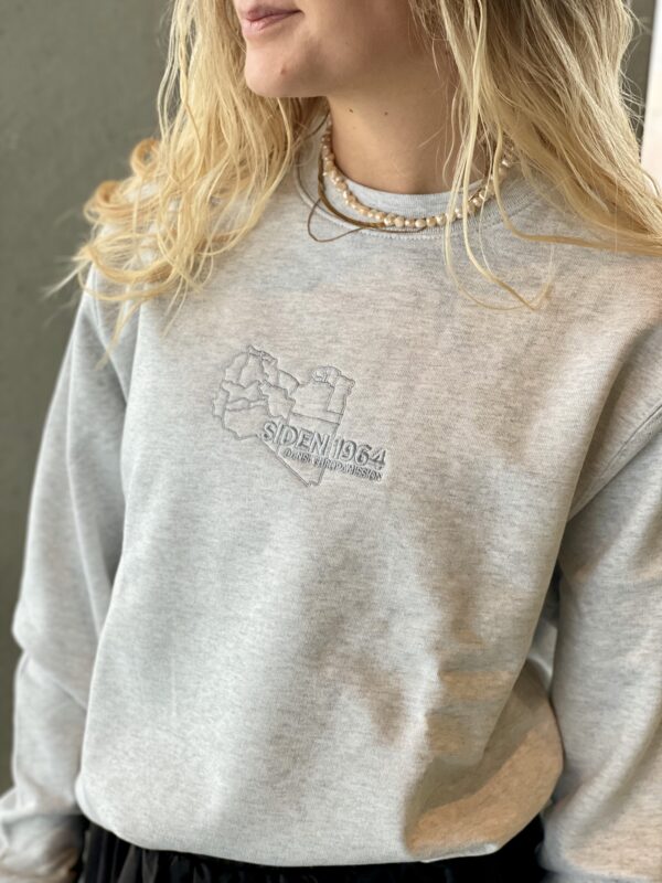 Libyen grå sweatshirt - Billede 2