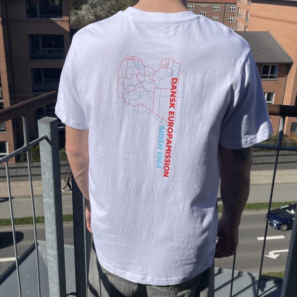 Libyen hvid T-shirt